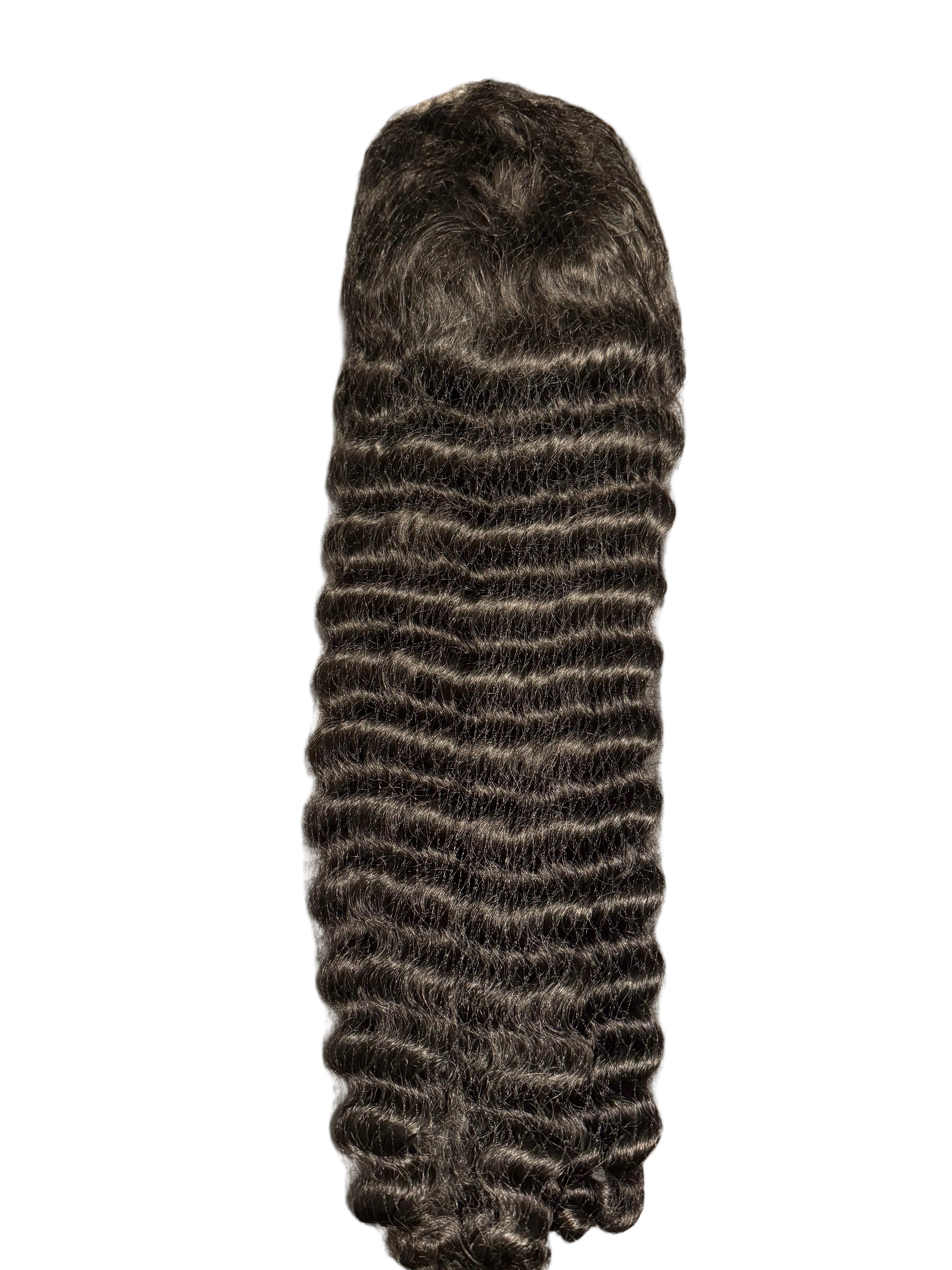 Pre-Plucked 13x6 Lace Frontal Wig - Deep Wave