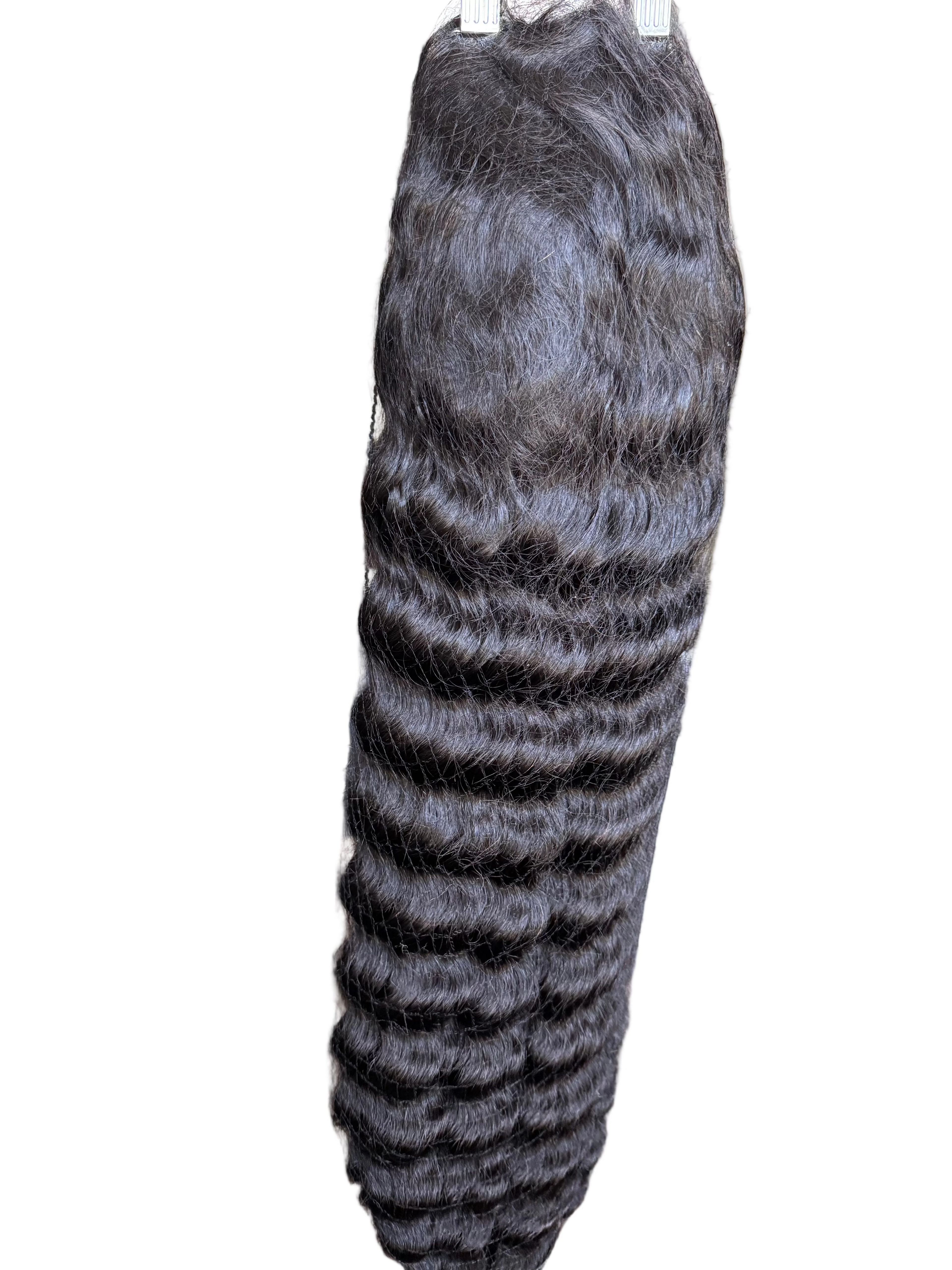Pre-Plucked 13x6 Lace Frontal Wig - Deep Wave